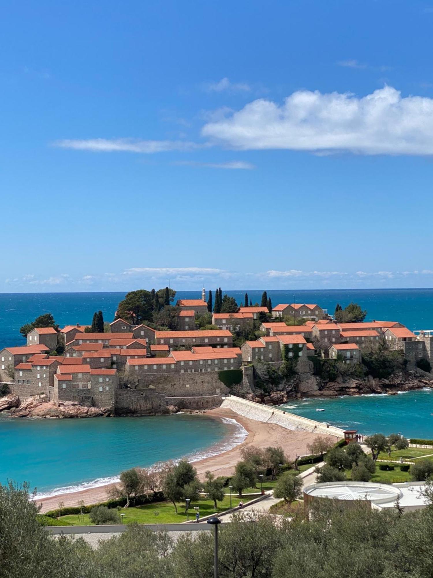 Apartment Dzaleta Sveti Stefan Eksteriør bilde