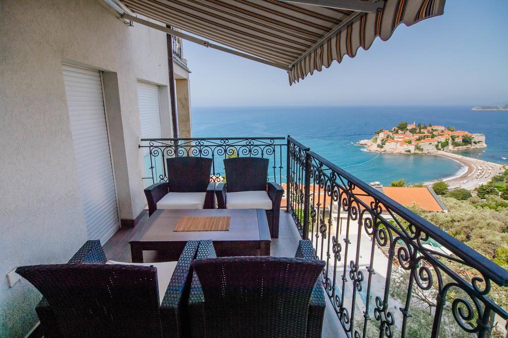 Apartment Dzaleta Sveti Stefan Eksteriør bilde