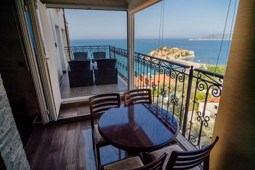Apartment Dzaleta Sveti Stefan Eksteriør bilde