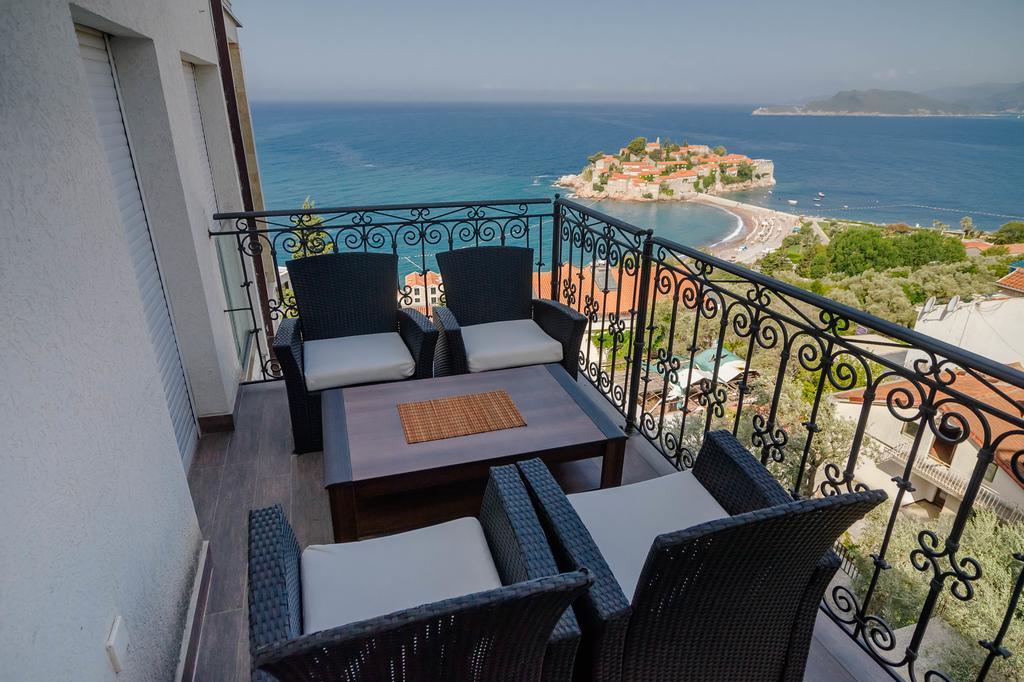 Apartment Dzaleta Sveti Stefan Eksteriør bilde