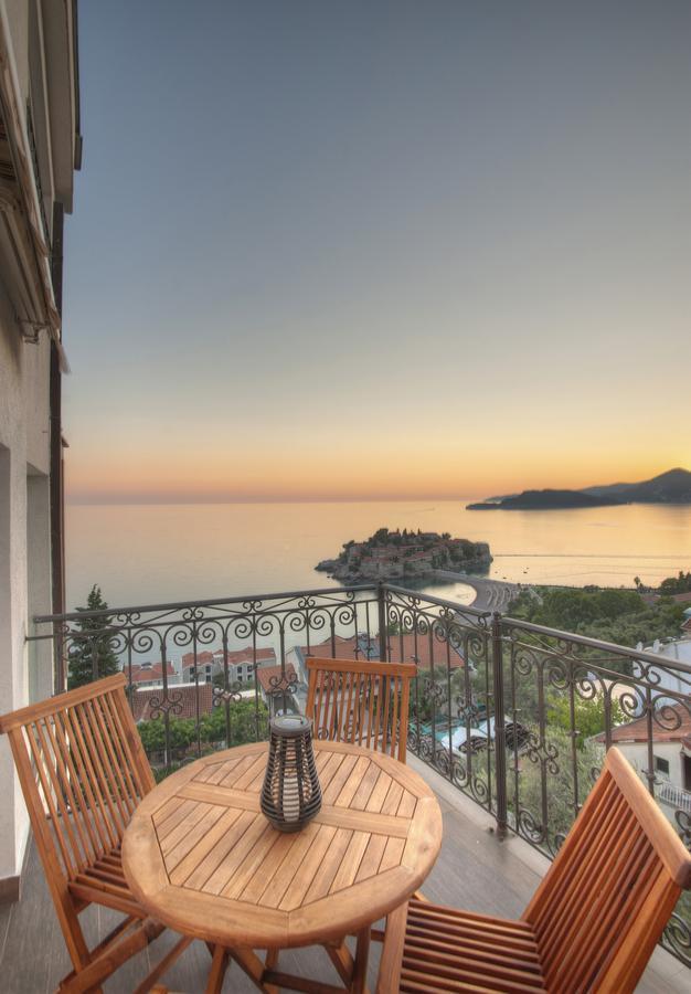 Apartment Dzaleta Sveti Stefan Eksteriør bilde